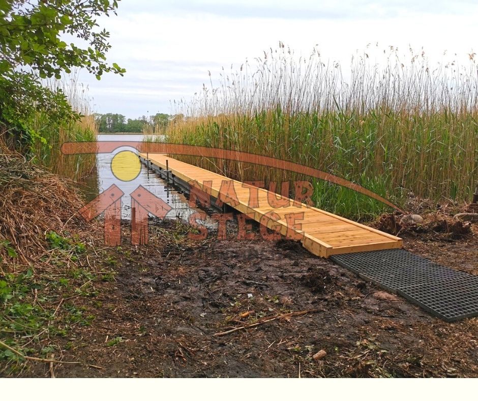 F.02.   Schwimmsteg 18x1m + Element 3x2m: